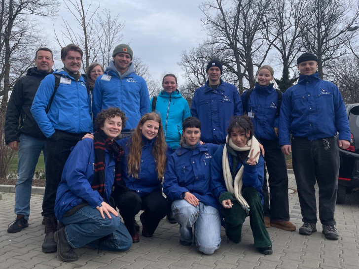 Das NABU-Werbeteam Goslar.