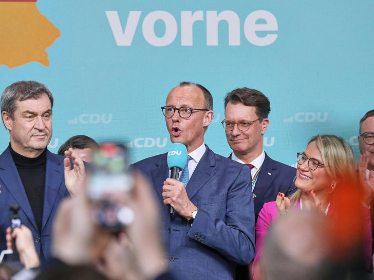 Friedrich Merz am Wahlabend