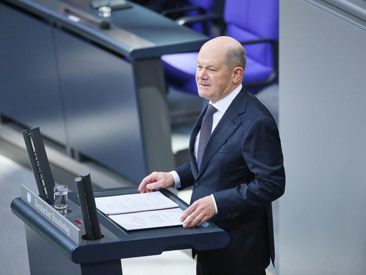 Olaf Scholz am 11.02.2025