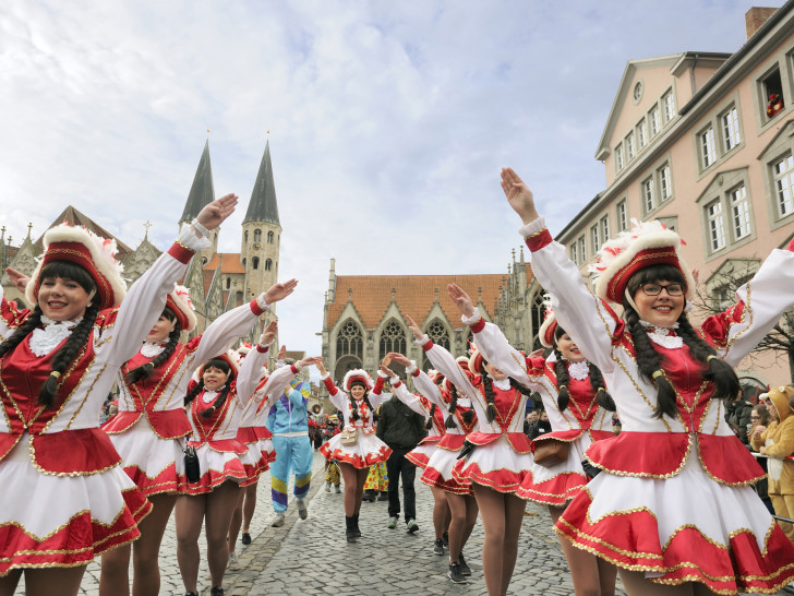 Närrisches Treiben in der Innenstadt: Am 2. März zieht der 47. Schoduvel durch Braunschweig.