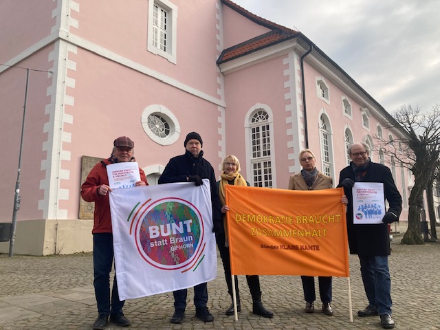 Die Initiatoren der Veranstaltung.