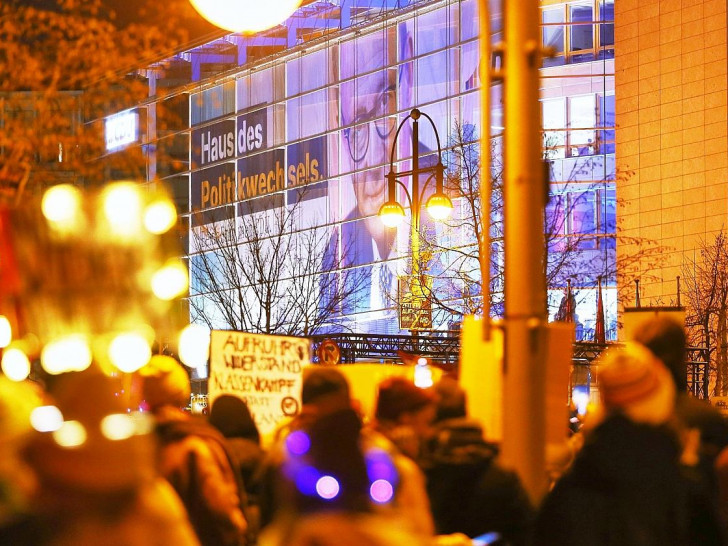 Demo vor der CDU-Parteizentrale am 02.02.2025