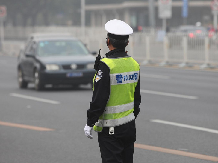 Polizist in China (Archiv)