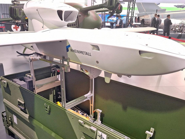Aufklärungsdrohne "LUNA NG" von Rheinmetall (Archiv)