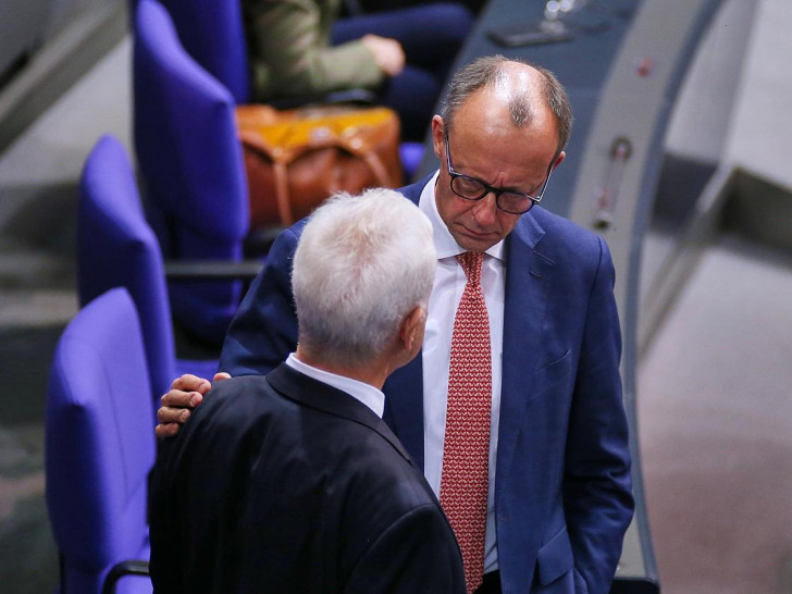 Peter Ramsauer und Friedrich Merz (Archiv)