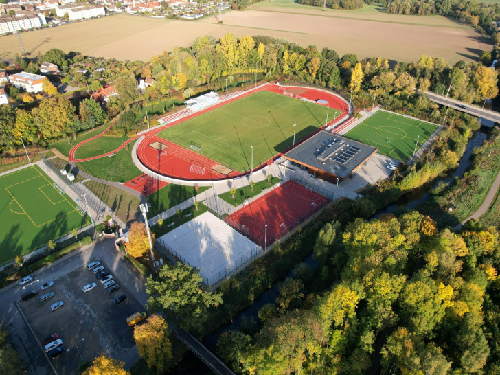 Der Sportpark Meesche in Wolfenbüttel.