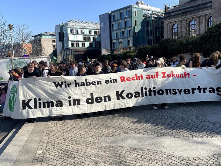 Demo von Fridays for Future am 21.03.2025