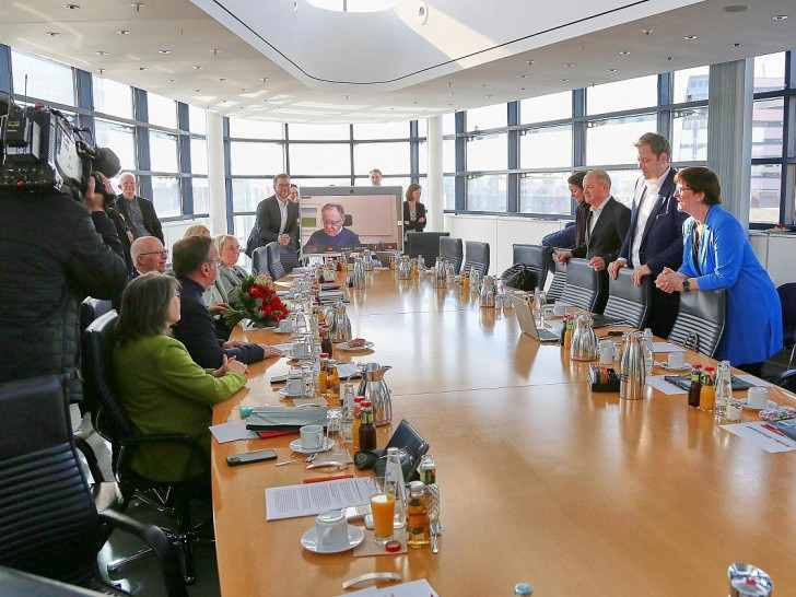 Sitzung von SPD-Präsidium am 03.03.2025