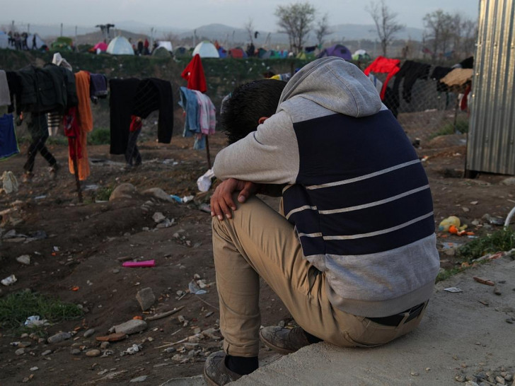 Flüchtlinge auf der Balkanroute (Archiv)