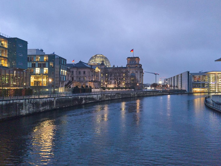 Reichstagsgebäude am 28.02.2025