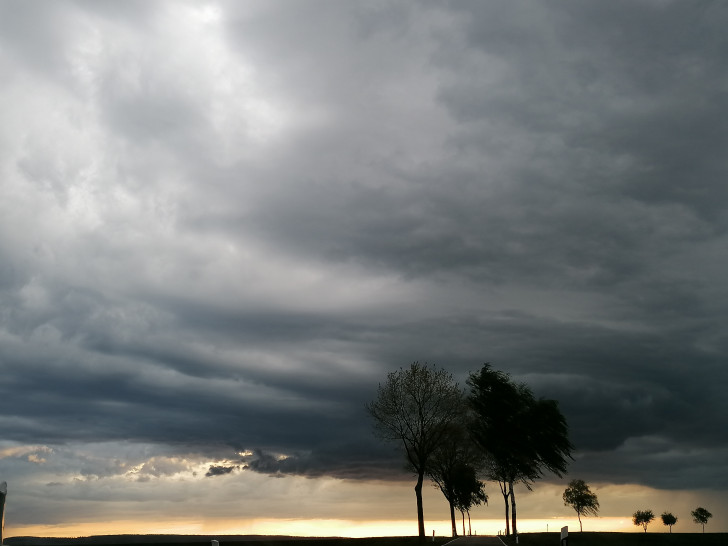 Gewitterwolken (Symbolbild).