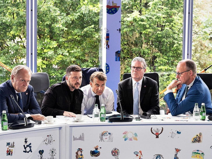 Europäische Staatslenker telefonieren mit Donald Trump am 16.05.2025
