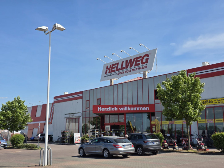 Der Hellweg Baumarkt in Wolfenbüttel