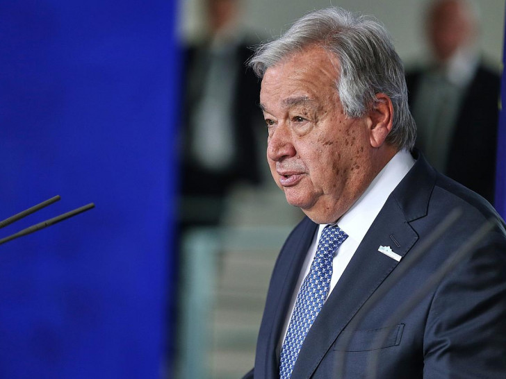 Antònio Guterres am 14.05.2025