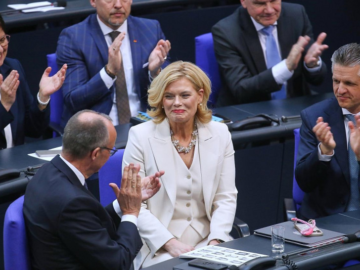 Friedrich Merz, Julia Klöckner und Thorsten Frei (Archiv)