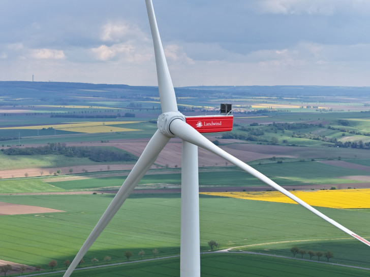 Windenergieanlage des Herstellers Nordex in Gevensleben.