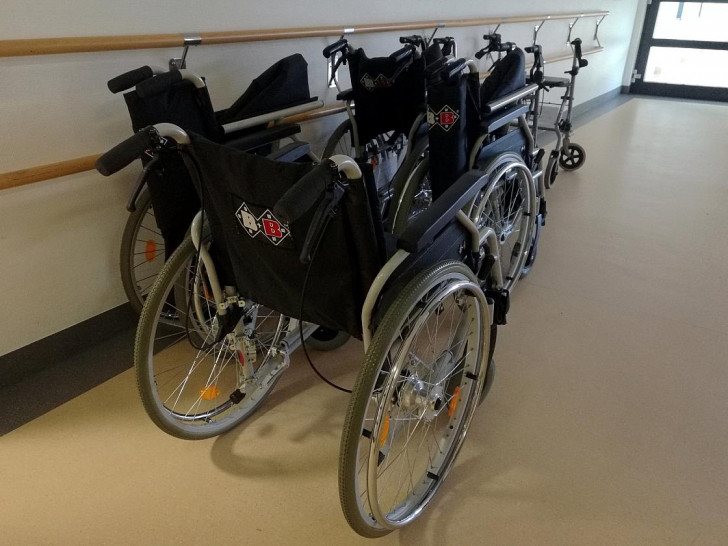 Rollstühle im Krankenhaus (Archiv)