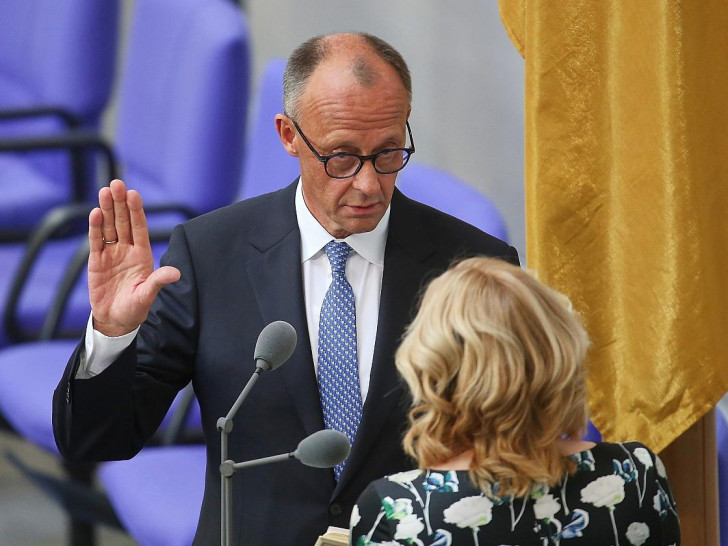 Friedrich Merz legt seinen Amtseid ab am 06.05.2025