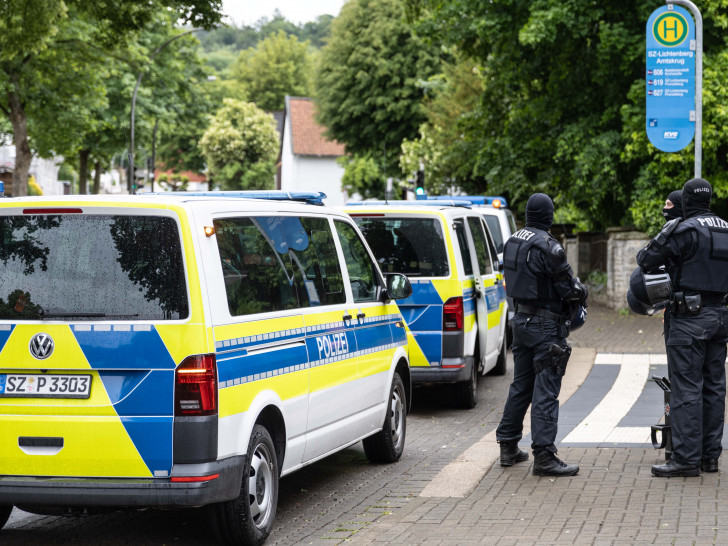 In Lichtenberg kam es zu einem größeren Einsatz.
