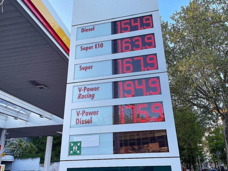 Shell-Tankstelle (Archiv)