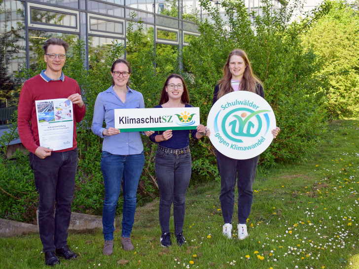 Das städtische Team des Klimaschutzes hat sich neu aufgestellt (von links): Jan Holzenbecher, Brigitte Reinefeld, Katharina Migyu und Viviane Bröker.