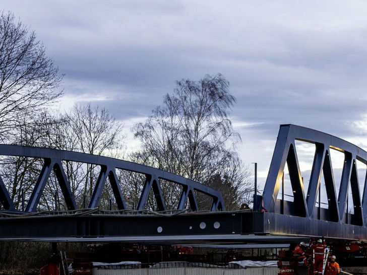Die Okerbrücke bei Vienenburg ist fertig. 