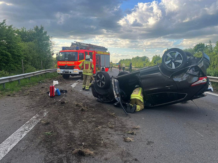 Unfallstelle A26 (Archiv)