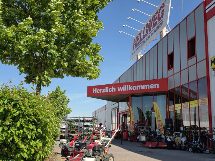 Die Hellweg-Filiale in Wolfenbüttel.