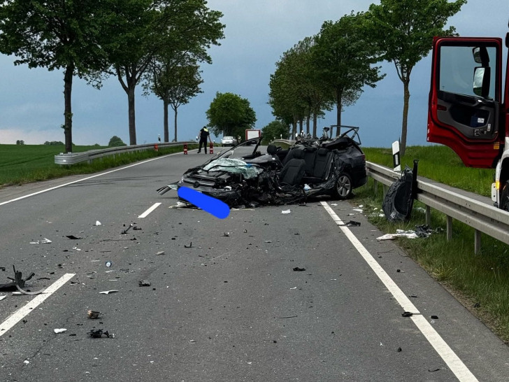 Am Freitag kam es auf der B1 zu einem schweren Unfall. 