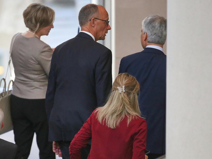 Friedrich Merz geht raus am 06.05.2025