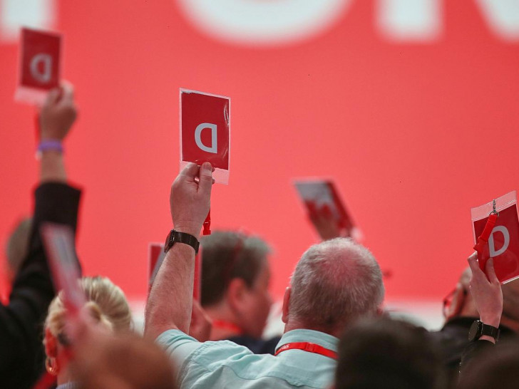 Abstimmung auf SPD-Parteitag am 28.06.2025