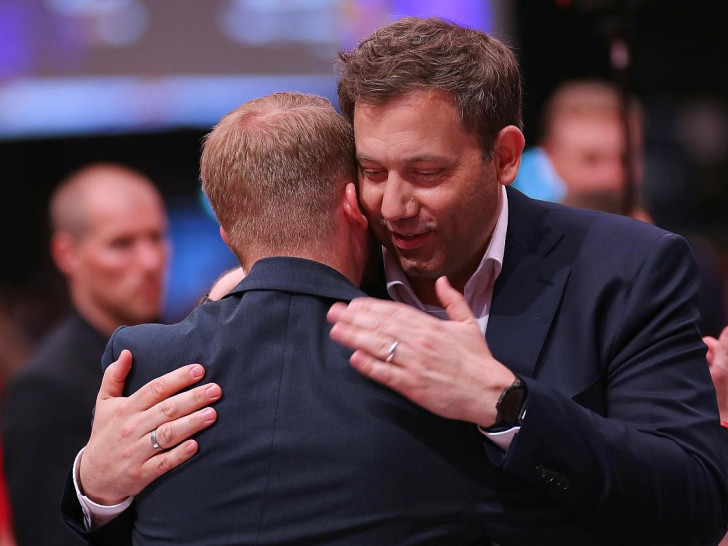 Tim Klüssendorf und Lars Klingbeil am 27.06.2025