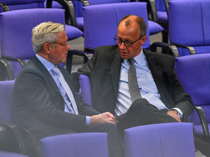 Norbert Röttgen und Friedrich Merz (Archiv)