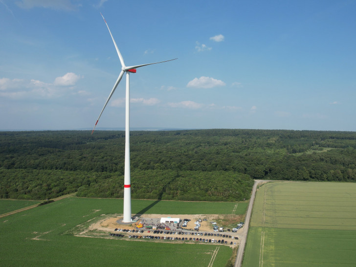 Am gestrigen Mittwoch wurde der Windpark Cramme II eröffnet.