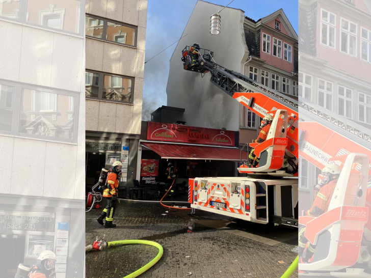 Am Samstag kam es zu einem Brand in der Braunschweiger Innenstadt.