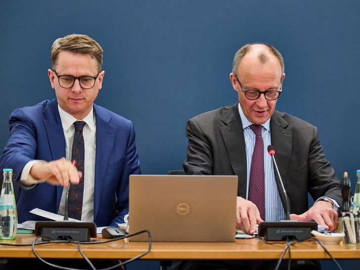 Carsten Linnemann und Friedrich Merz (Archiv)
