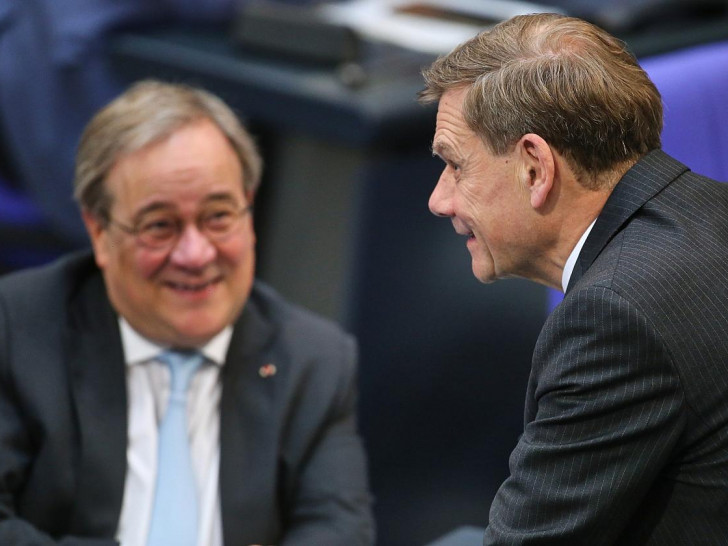 Armin Laschet und Johann Wadephul (Archiv)