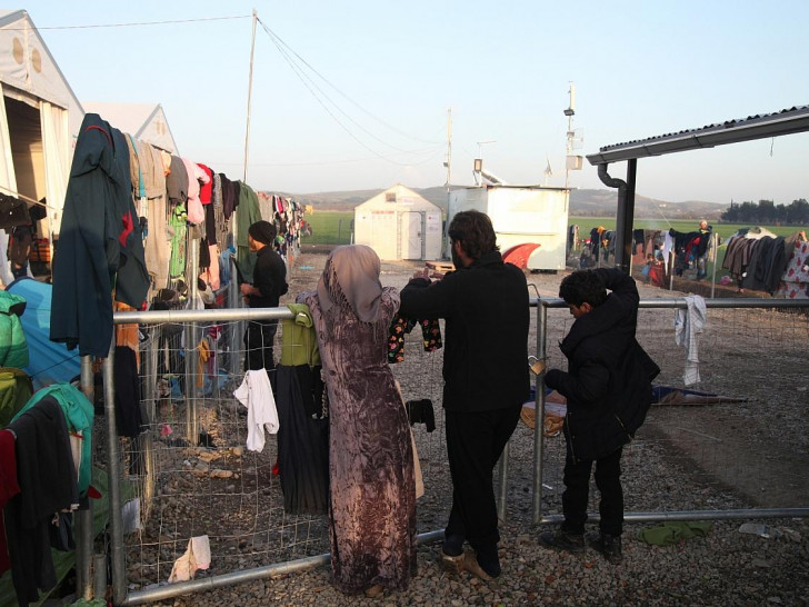 Flüchtlinge auf der Balkanroute (Archiv)