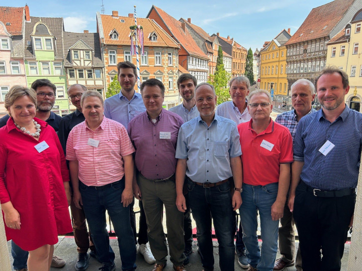 Der Lenkungskreis "Kommunale Wärmeplanung" traf sich zum Workshop