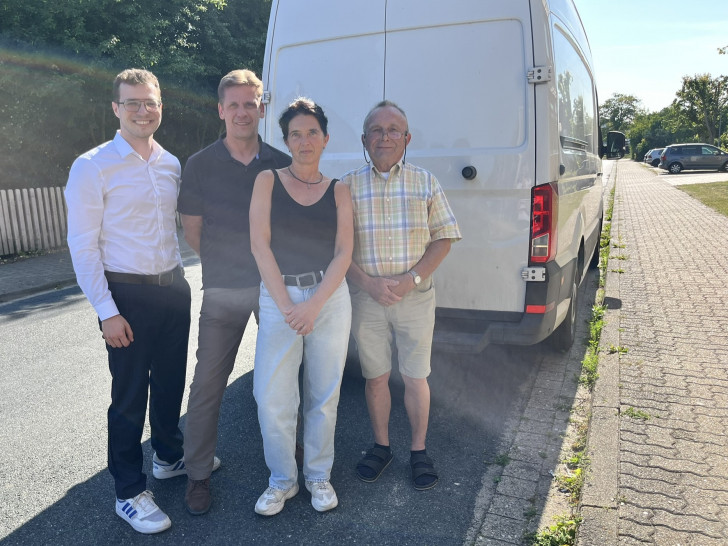 Max Weitemeier (FDP), Kai Jacobs (CDU), Barbara Weitemeier (FDP), Bodo Wutschel (CDU).