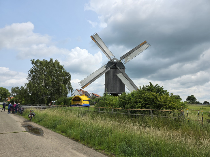 Die Bockwindmühle in Dettum.