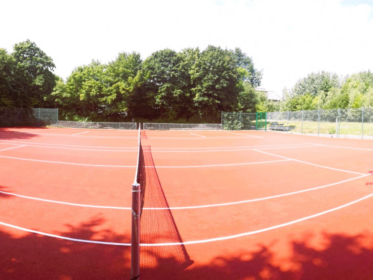 Diese Tennisplätze können wieder genutzt werden.