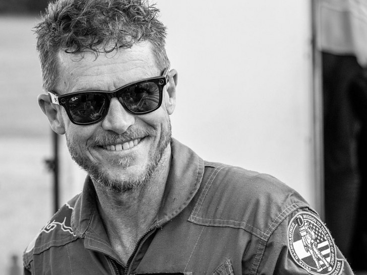 Felix Baumgartner beim Midlands Air Festival