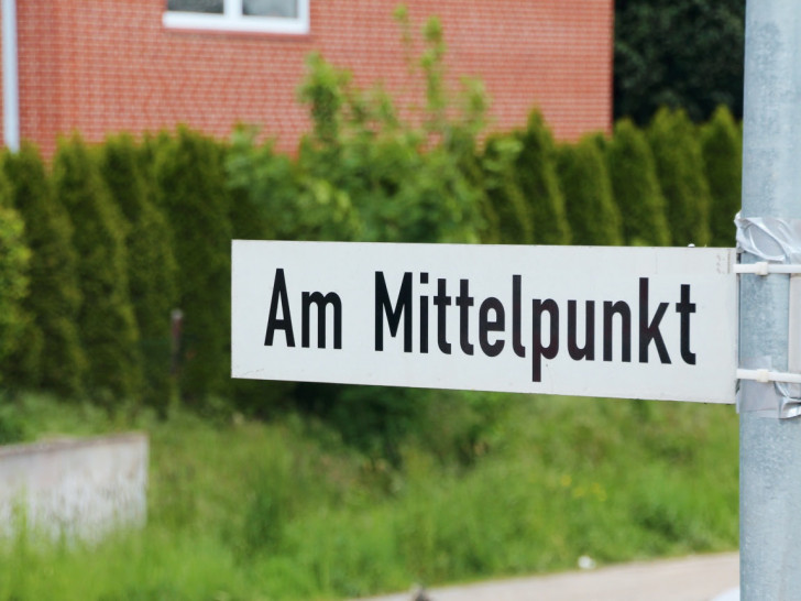  Die Straße Am Mittelpunkt wird gesperrt.