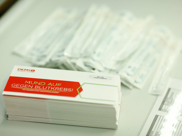 Für die Registrierung als Spender ist lediglich ein Abstrich aus dem Mund nötig.