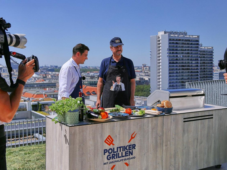 Jan Philipp Burgard und Markus Söder am 02.07.2025