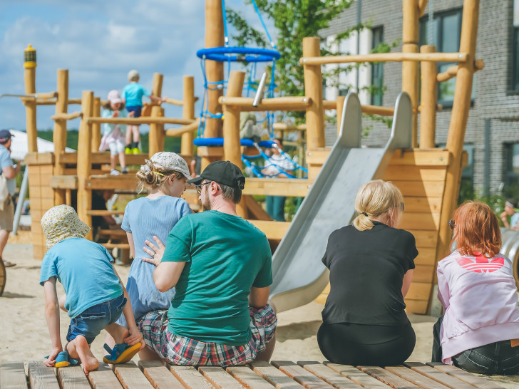 Das Piratenschiff der Steimker Pirateninsel.