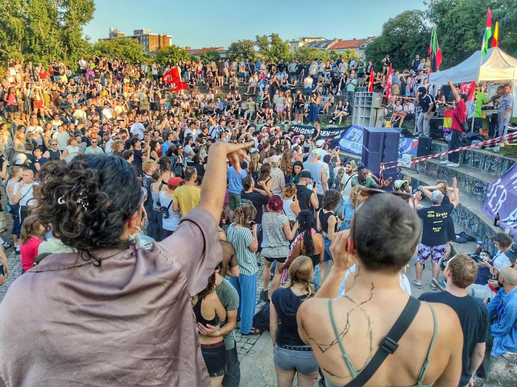 "Rave against the Zaun" im Görlitzer Park am 19.07.2025
