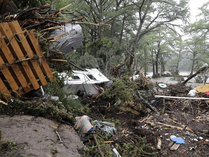 Überschwemmungen in Texas im Juli 2025