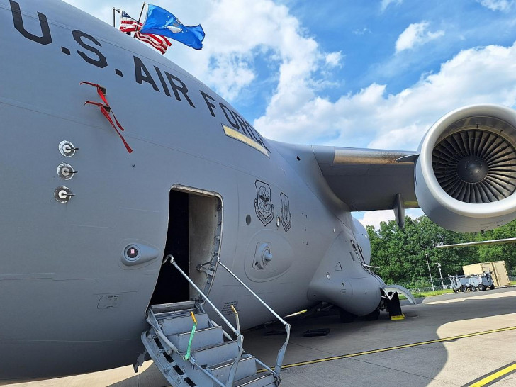 Militärfrachtflugzeug Boeing C-17 Globemaster (Archiv)